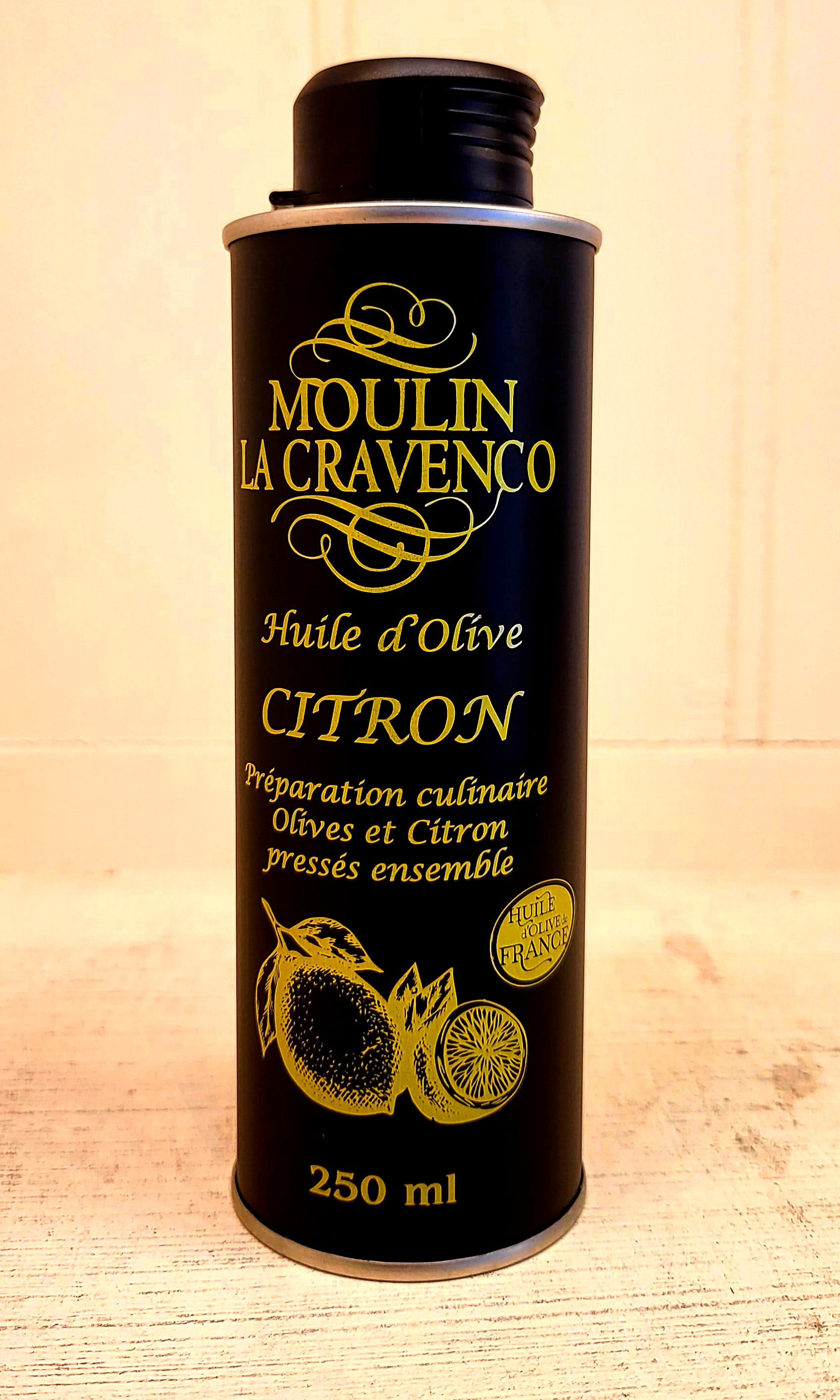 Huile d’Olive au Citron